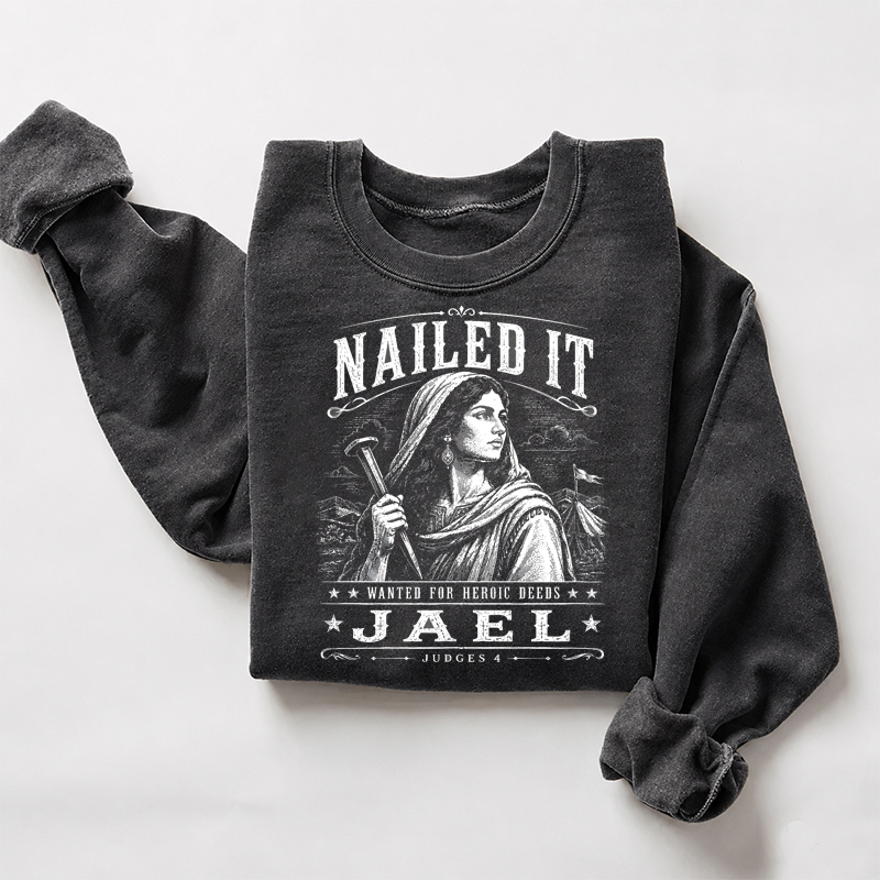Nailed It Christian Faith Sweatshirt