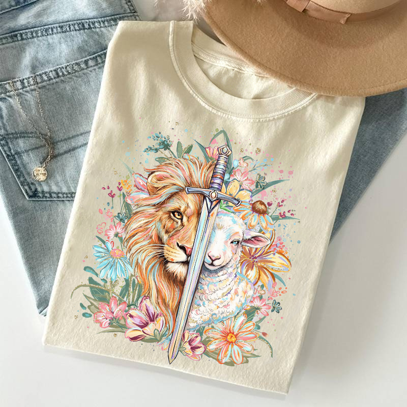 Christian Lion Of Judah Lamb Of God T-shirt