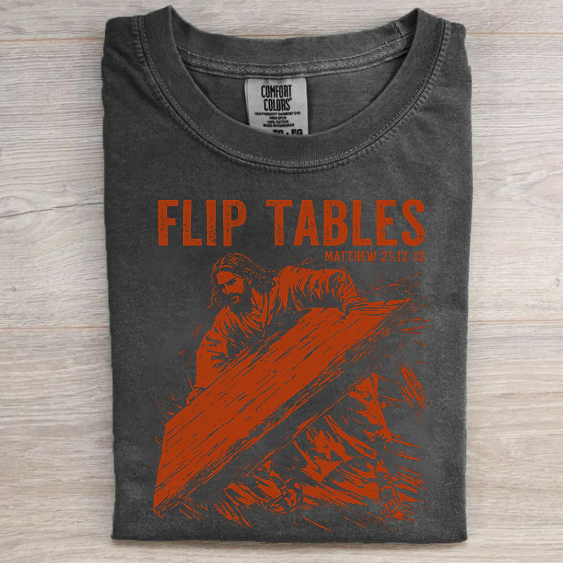 Flip Tables T-shirt