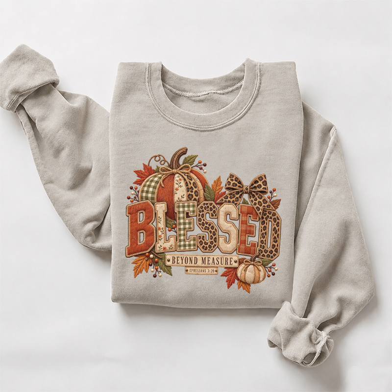 Blessed Christian Ephesians 3:20 Sweatshirt