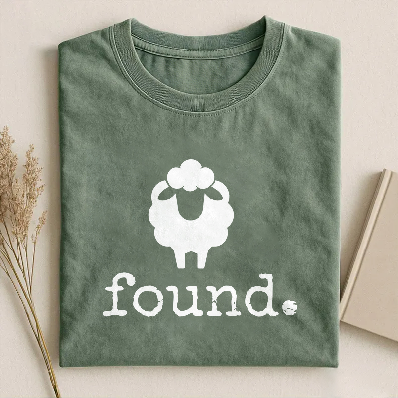 Found Psalm 23 Sheep T-shirt
