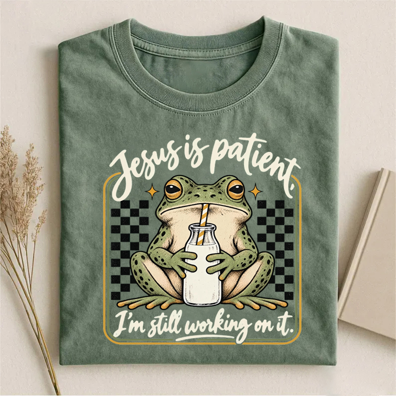 Christian Jesus Is Patient T-shirt