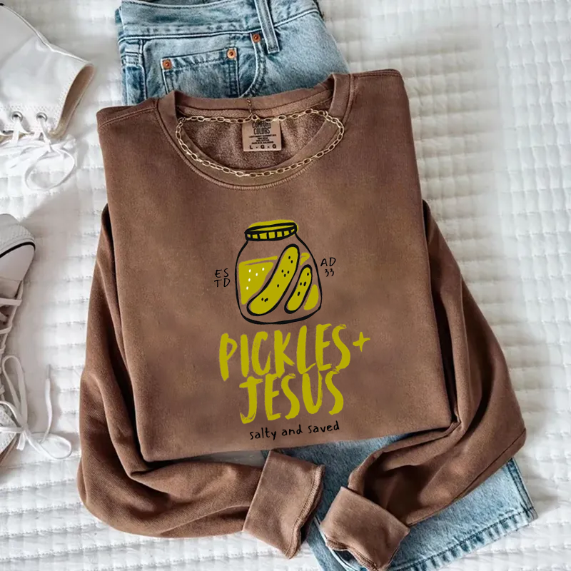 Pickles and Jesus Sweatshirt