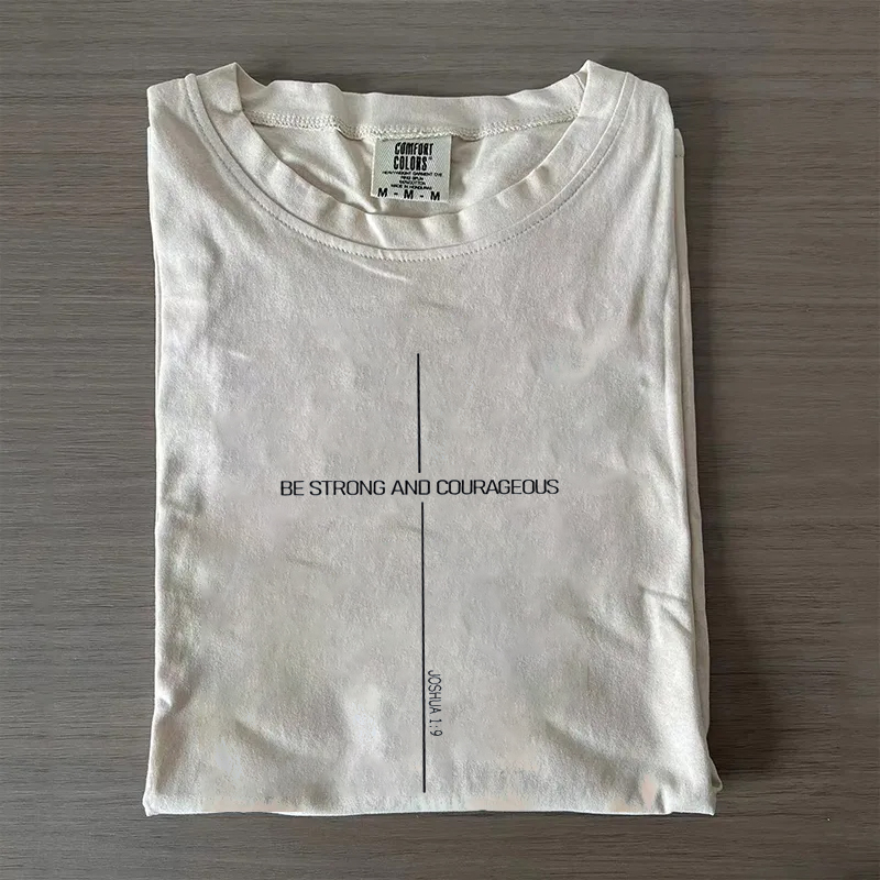 Joshua 1:9 Christian T-shirt