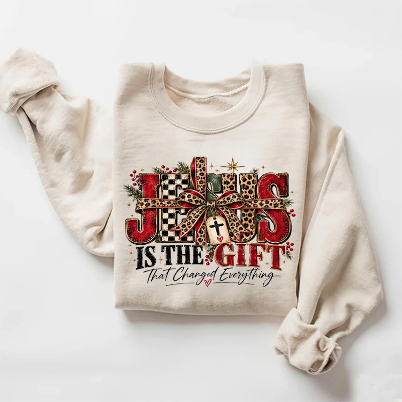 Christmas Jesus Is The Gift Sweatshirt