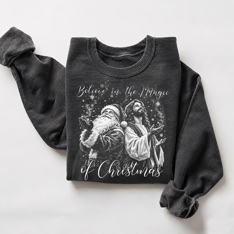 Believe In The Magic Of Christmas Sweatshirt