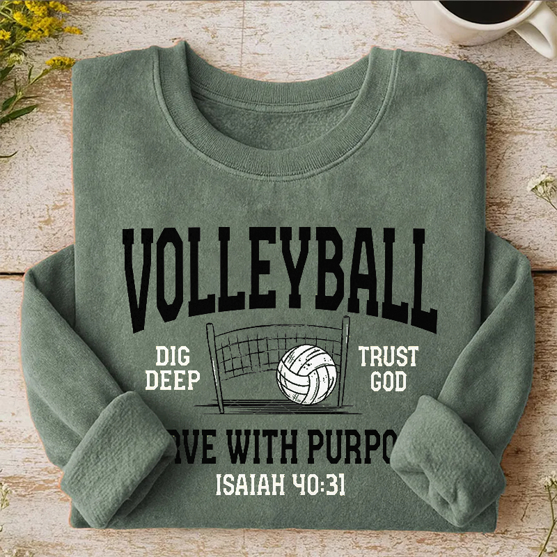 Volleyball Serve With Purpose T-shirt