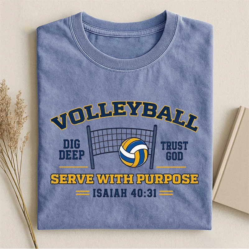 Serve With Purpose Volleyball T-shirt