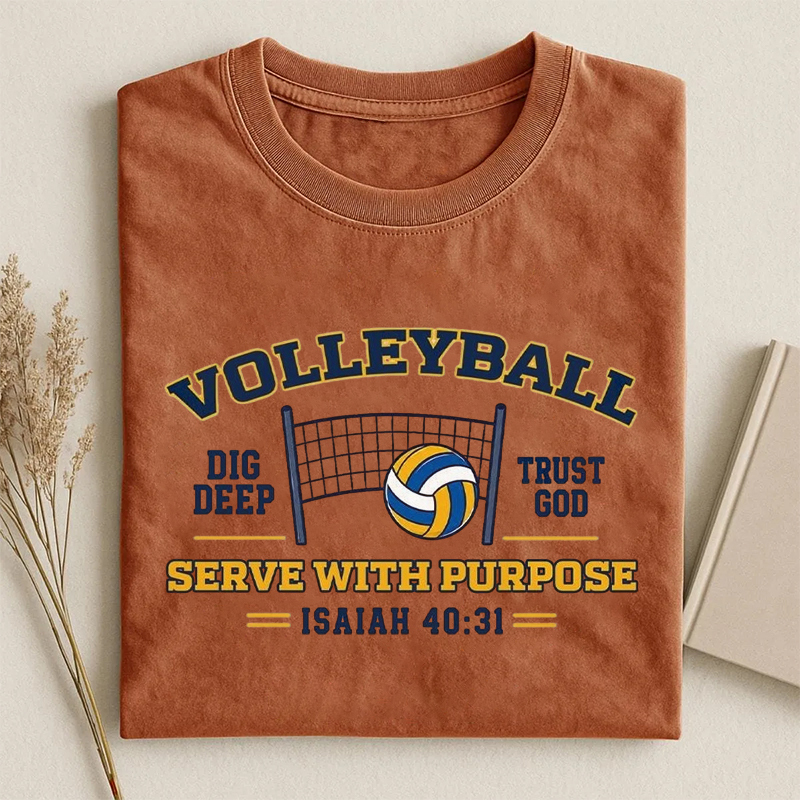 Serve With Purpose Volleyball T-shirt