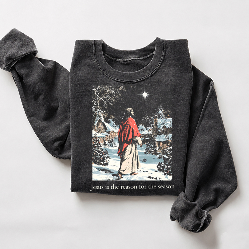 Jesus Is Reason For The Season Christmas Sweatshirt