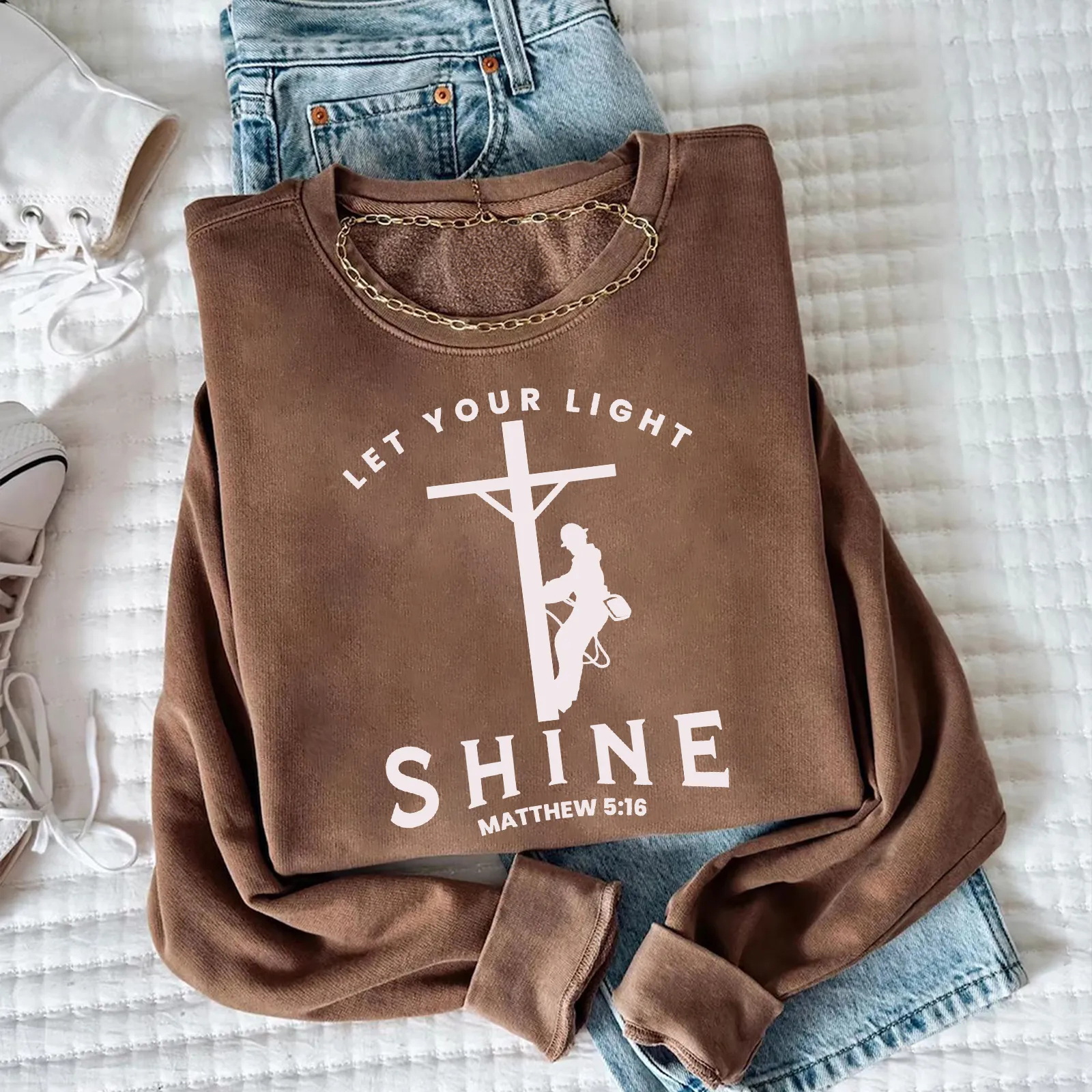 Let Your Light Shine Sweatshirt