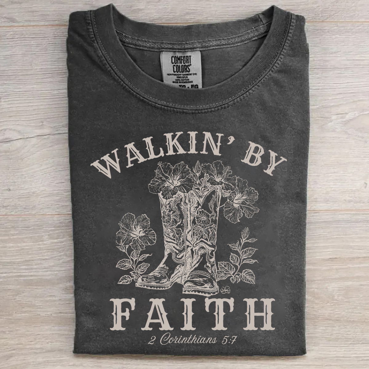 Walkin' By Faith T-shirt