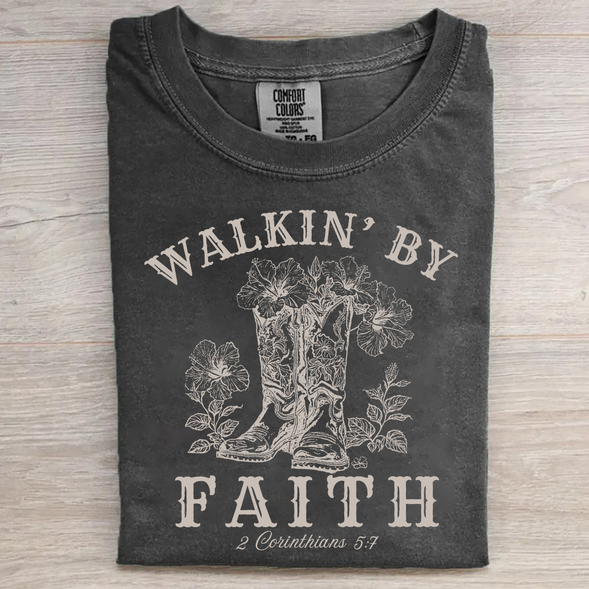 Walkin' By Faith T-shirt
