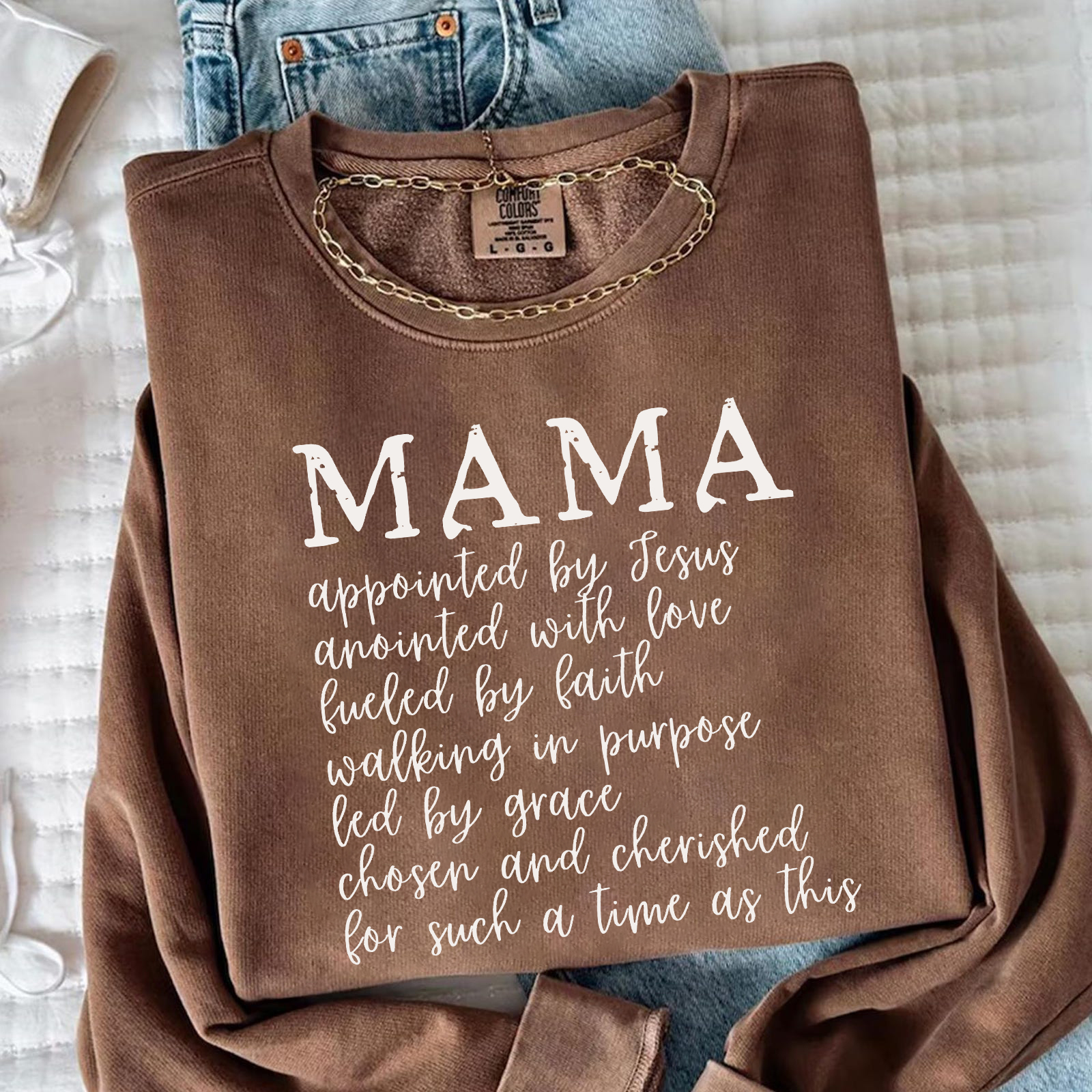 Christian Mama Crewneck Sweatshirt