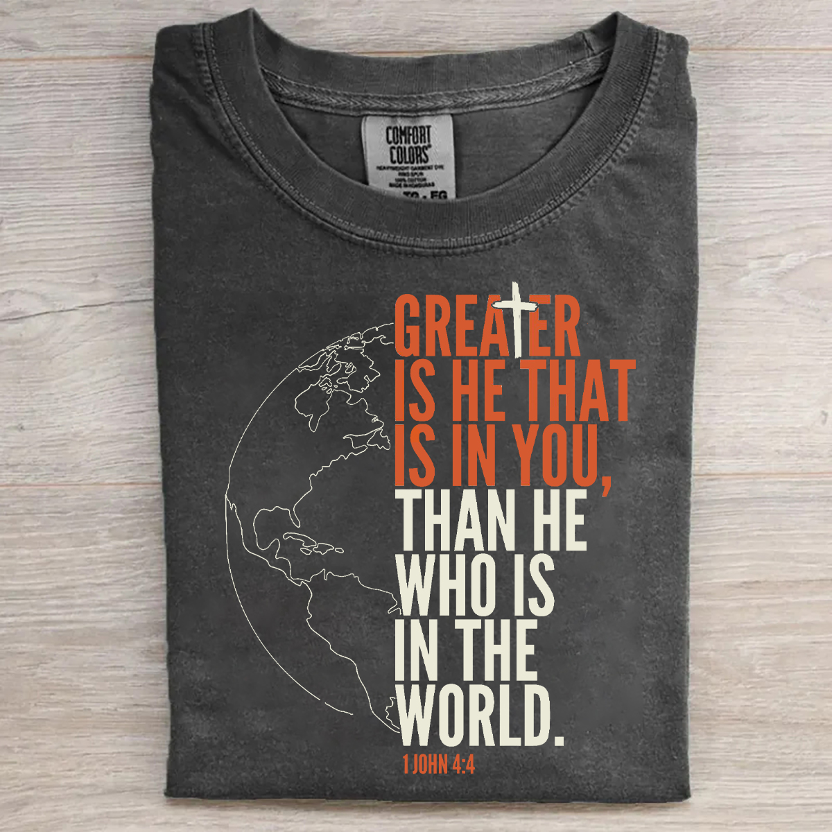 Greater Is He T-shirt