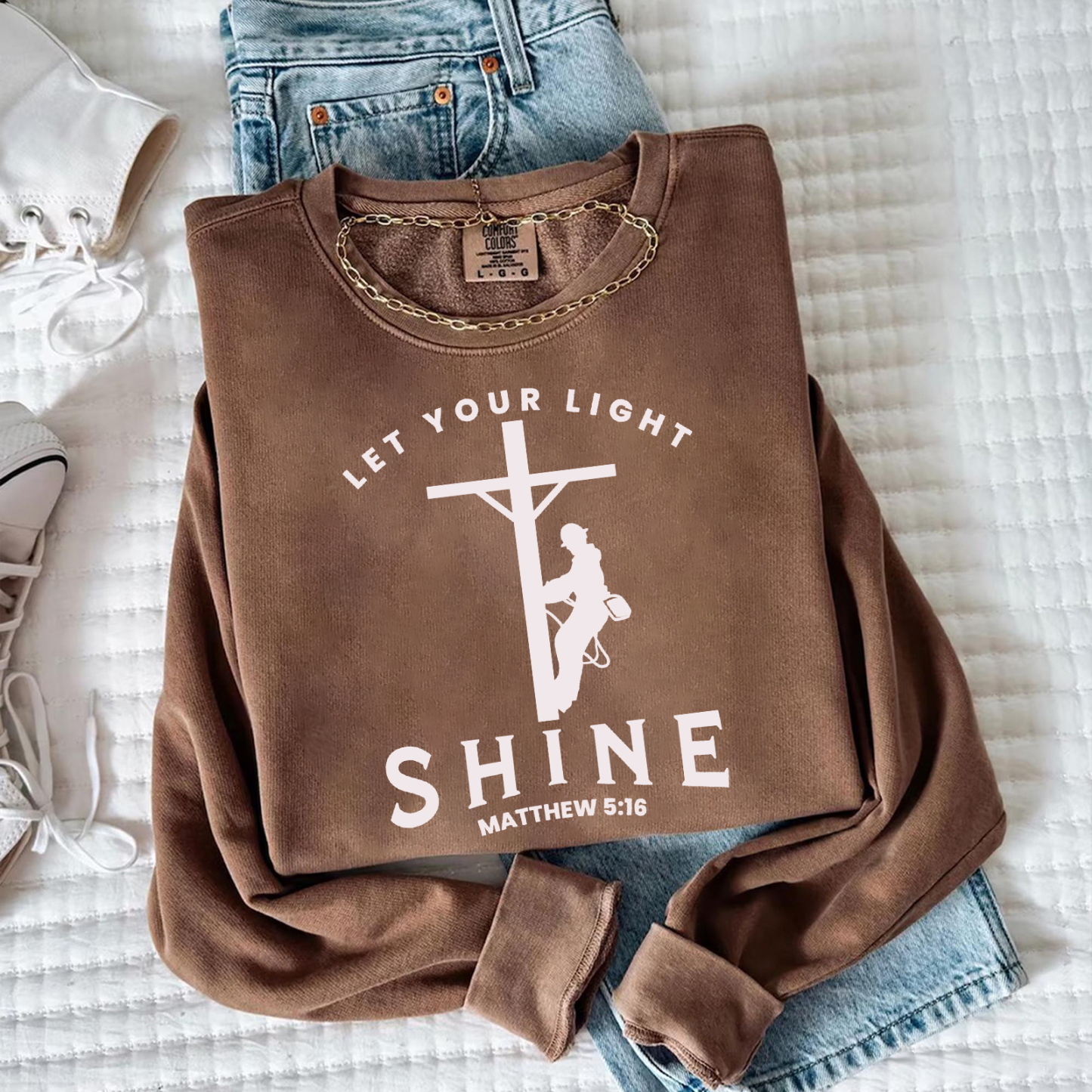 Let Your Light Shine Sweatshirt