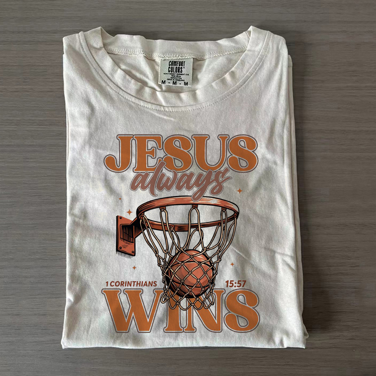 Jesus Always Wins T-shirt