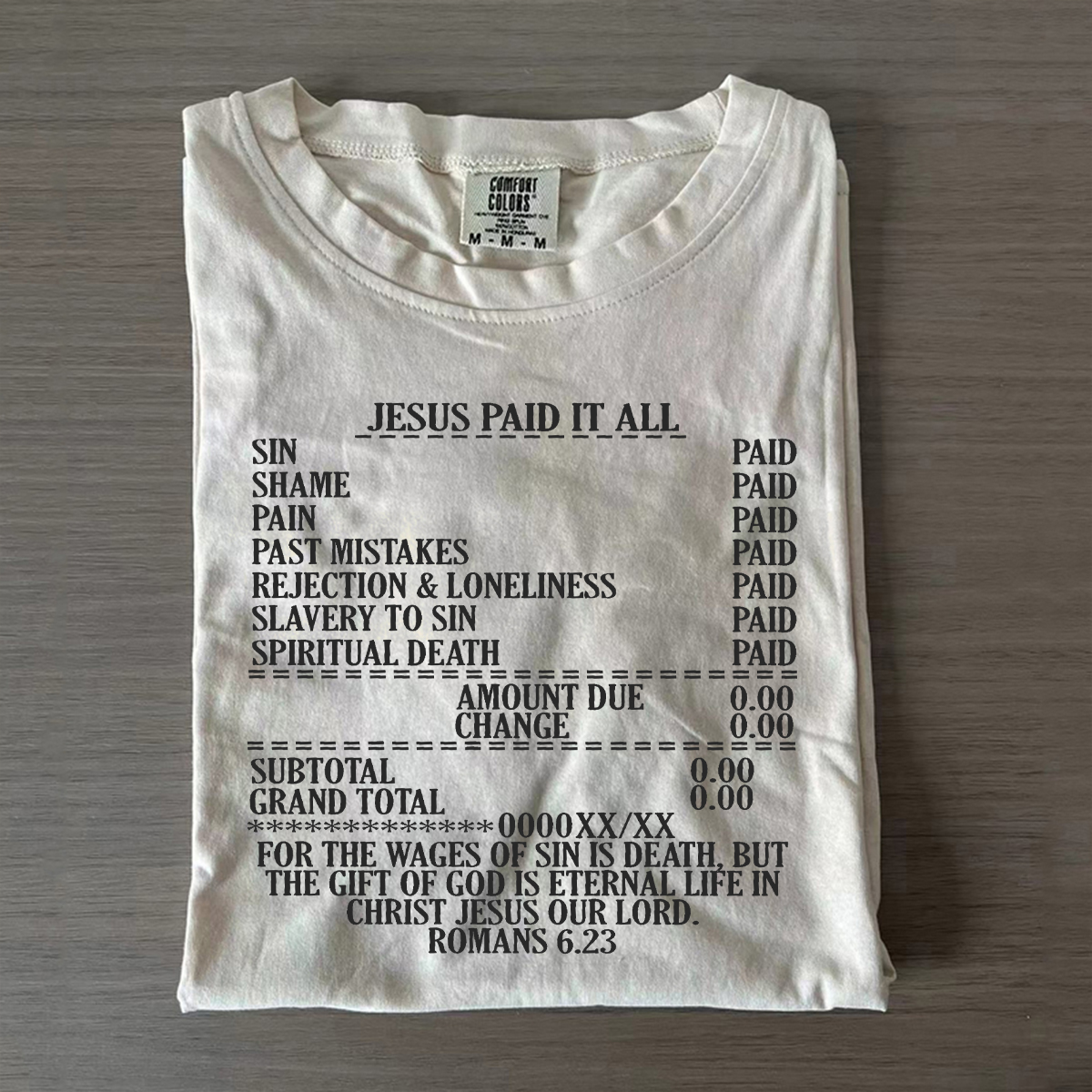 Jesus Paid It All T-shirt