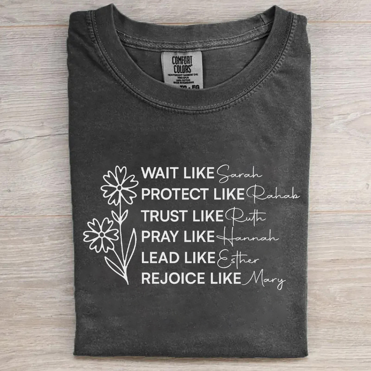 Women Of The Bible Christian T-shirt