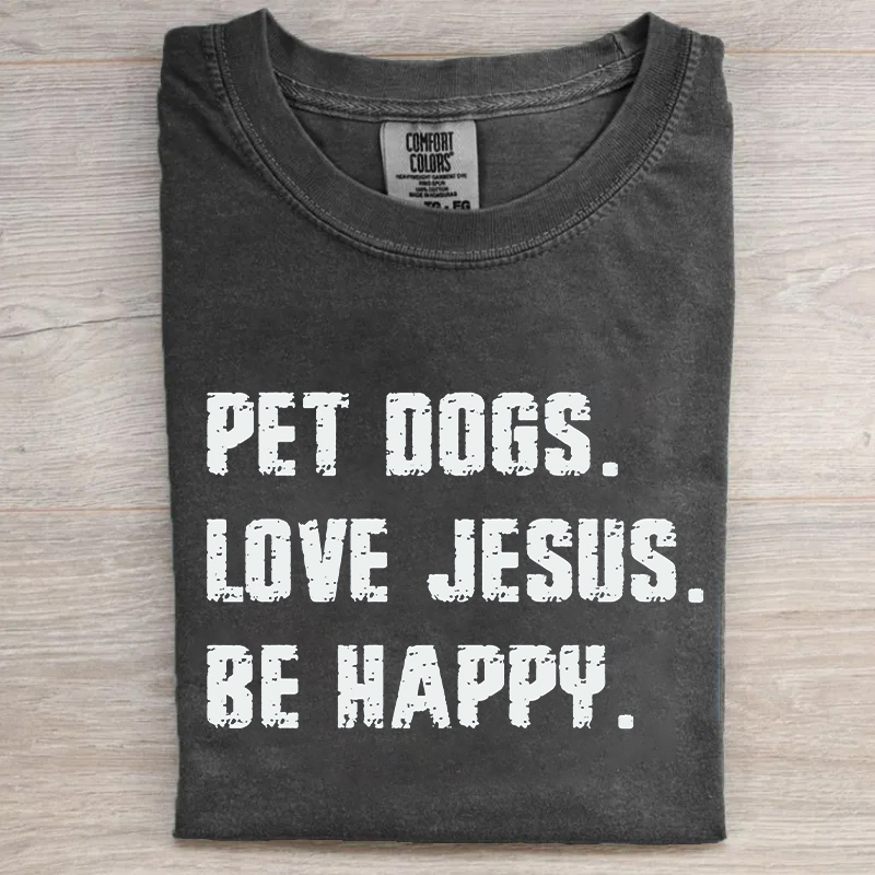Dogs And Jesus T-shirt