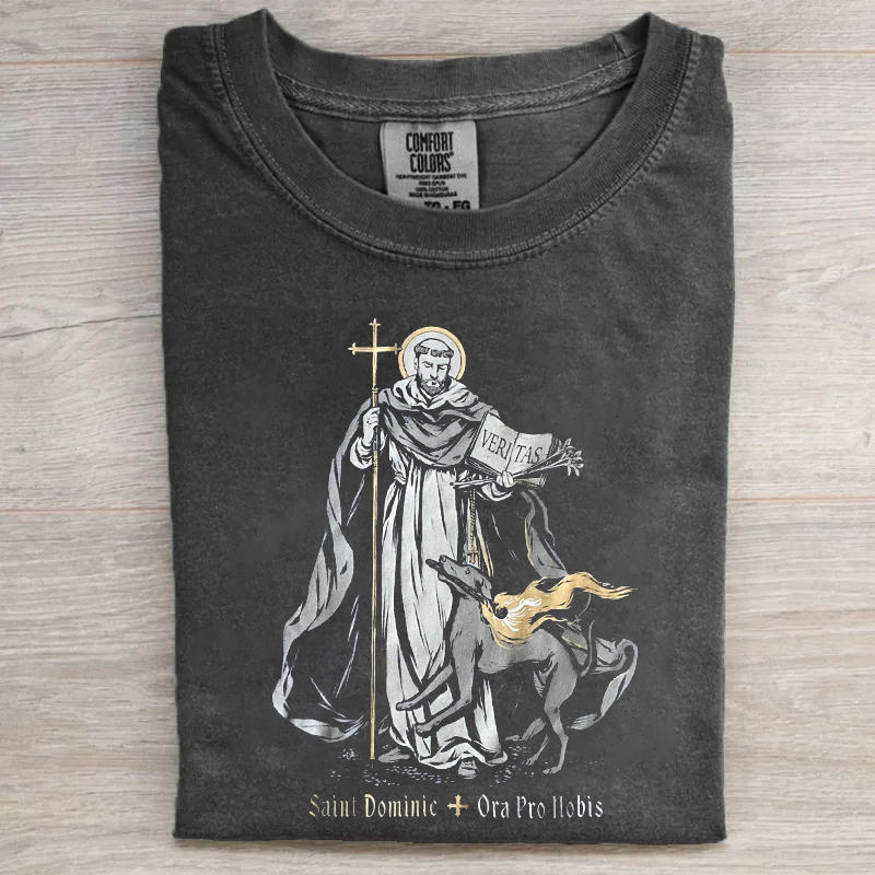 Saint Dominic Ora Pro Nobis T-shirt