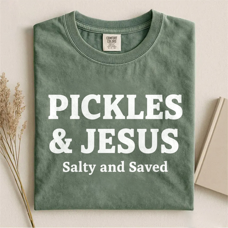 Pickles and Jesus T-shirt