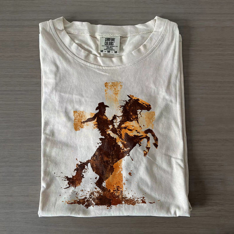 Western Christian Cowboy T-shirt