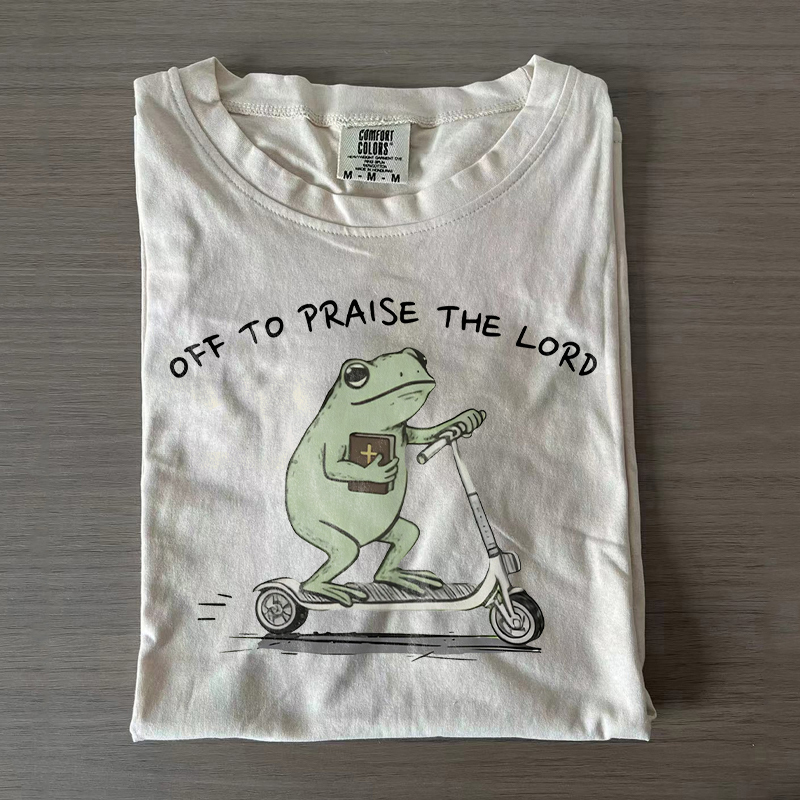 Off To Praise The Lord T-shirt