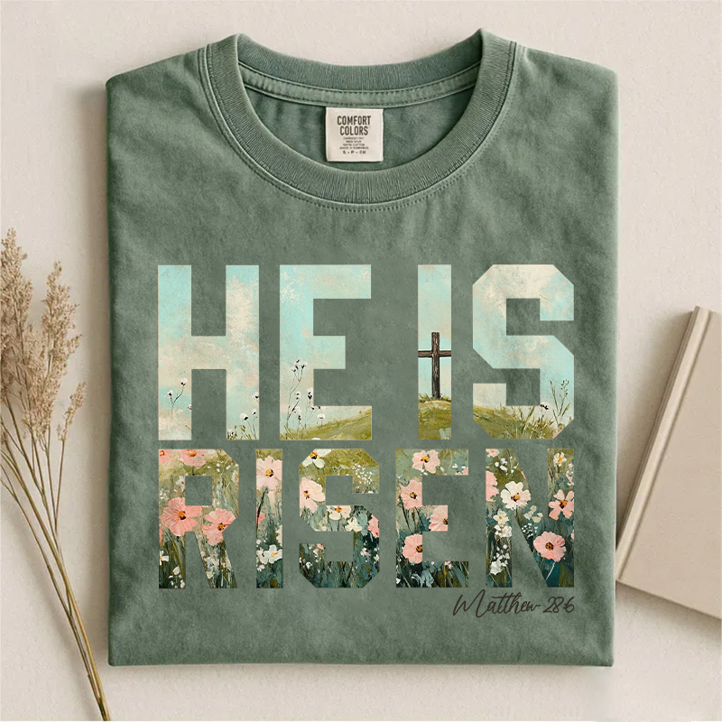 He Is Risen Easter T-shirt
