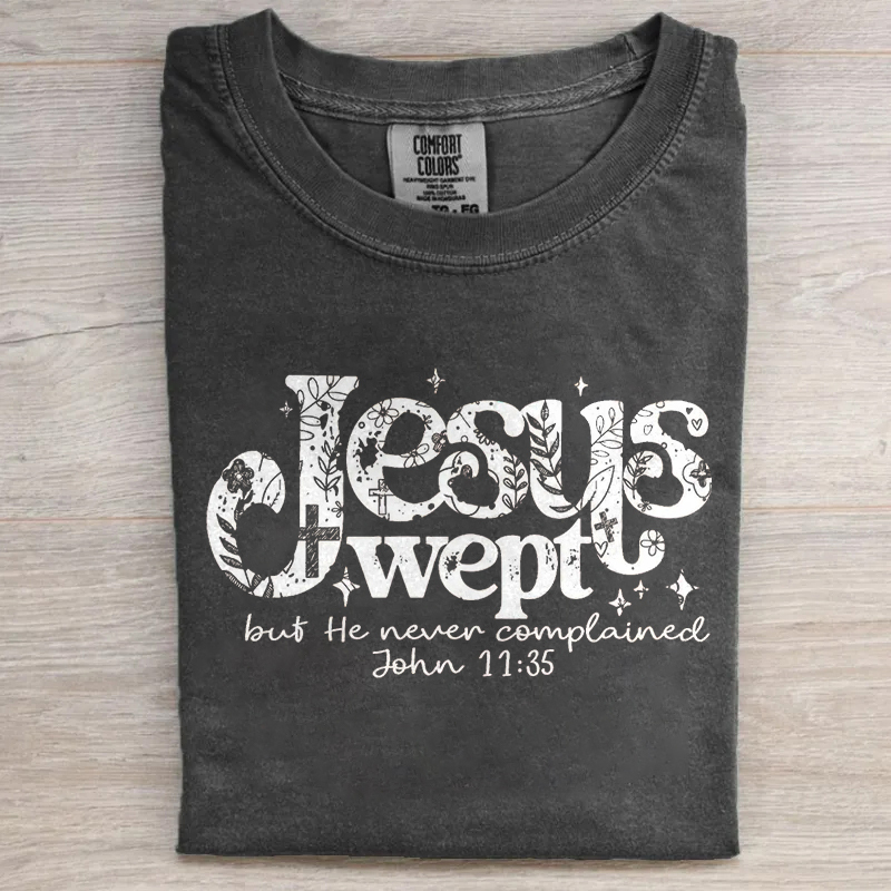 Jesus Wept T-shirt