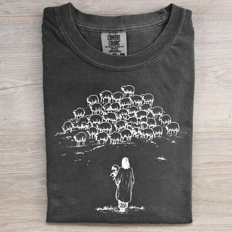 Jesus And Sheep T-shirt