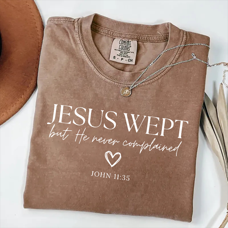 Jesus Wept T-shirt