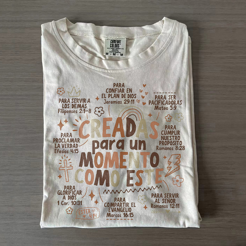 Creadas Para Un Momento Como Este T-shirt