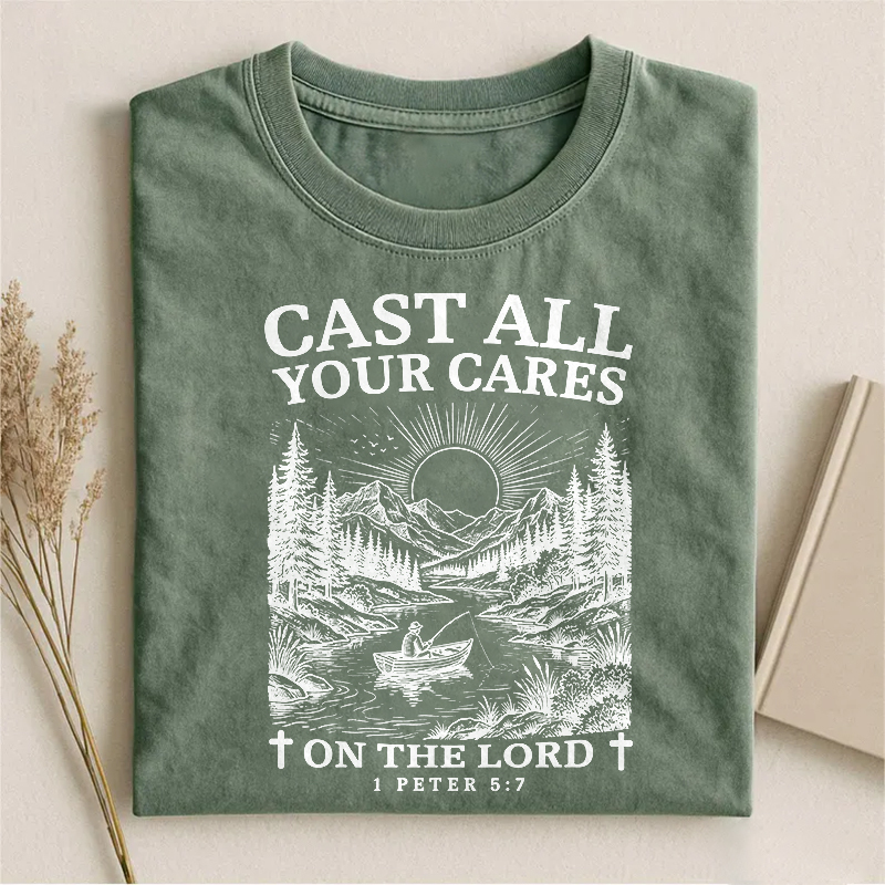 Cross Night Landscape T-shirt