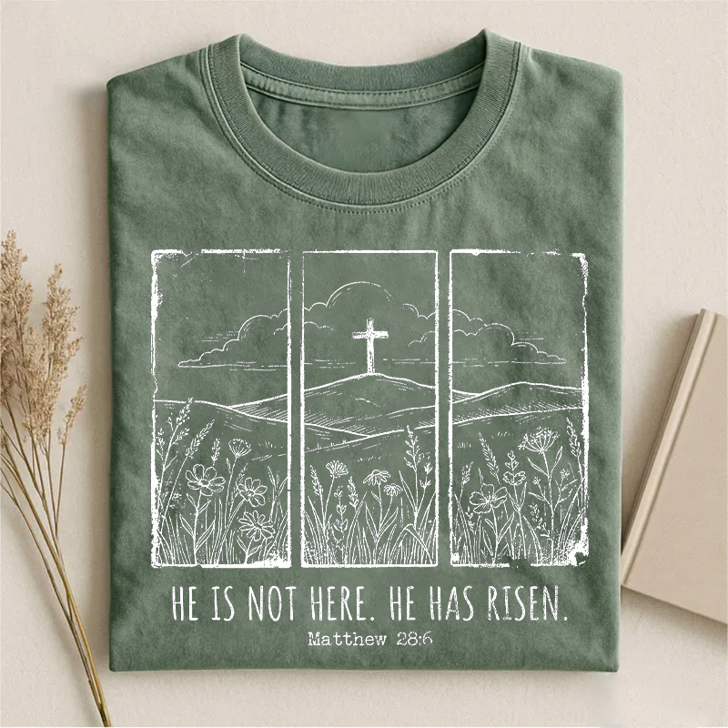 He Is Not Here T-shirt