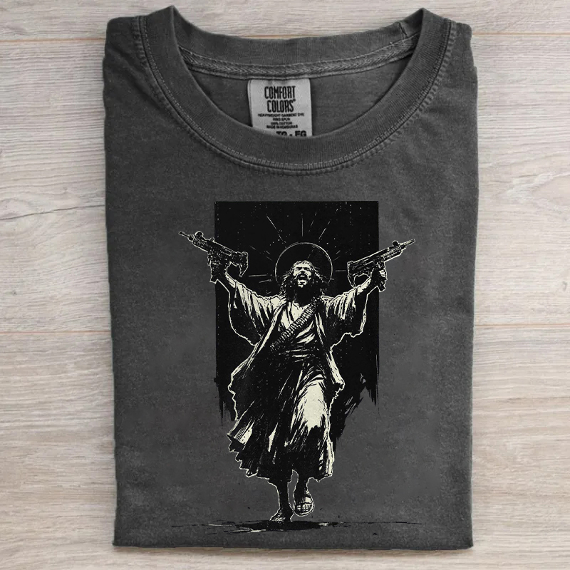 Uzi Jesus T-shirt