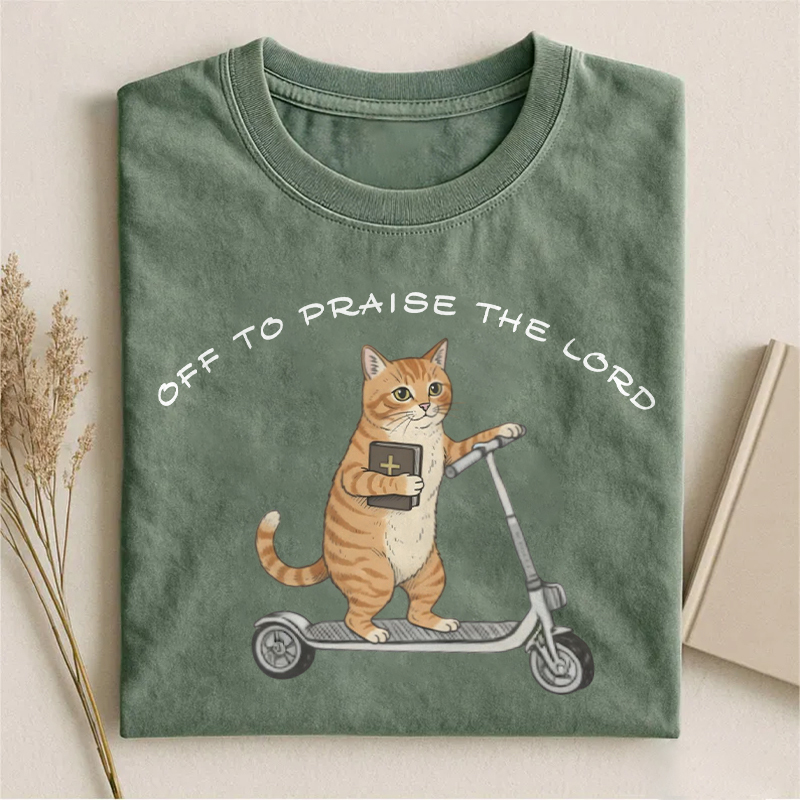 Off To Praise The Lord T-shirt
