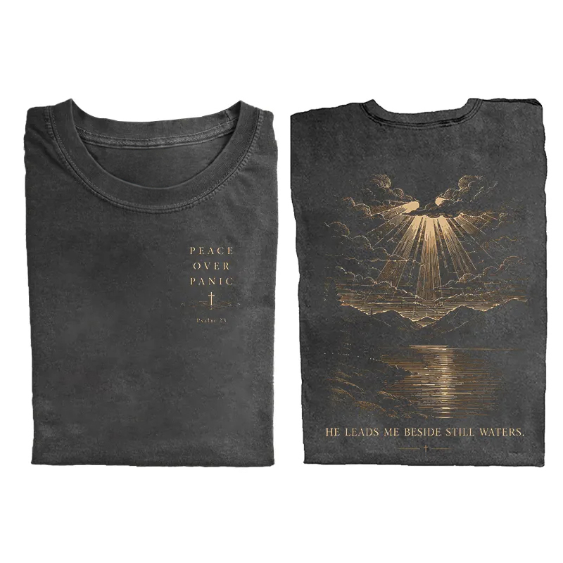 Peace Over Panic T-shirt