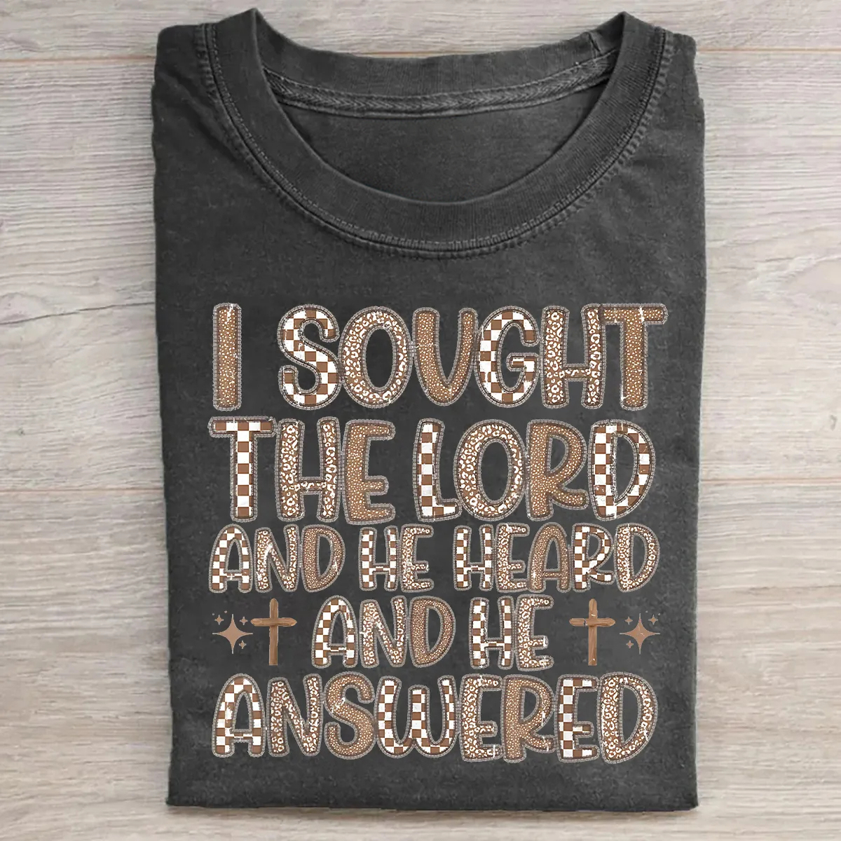 I Sought The Lord T-shirt