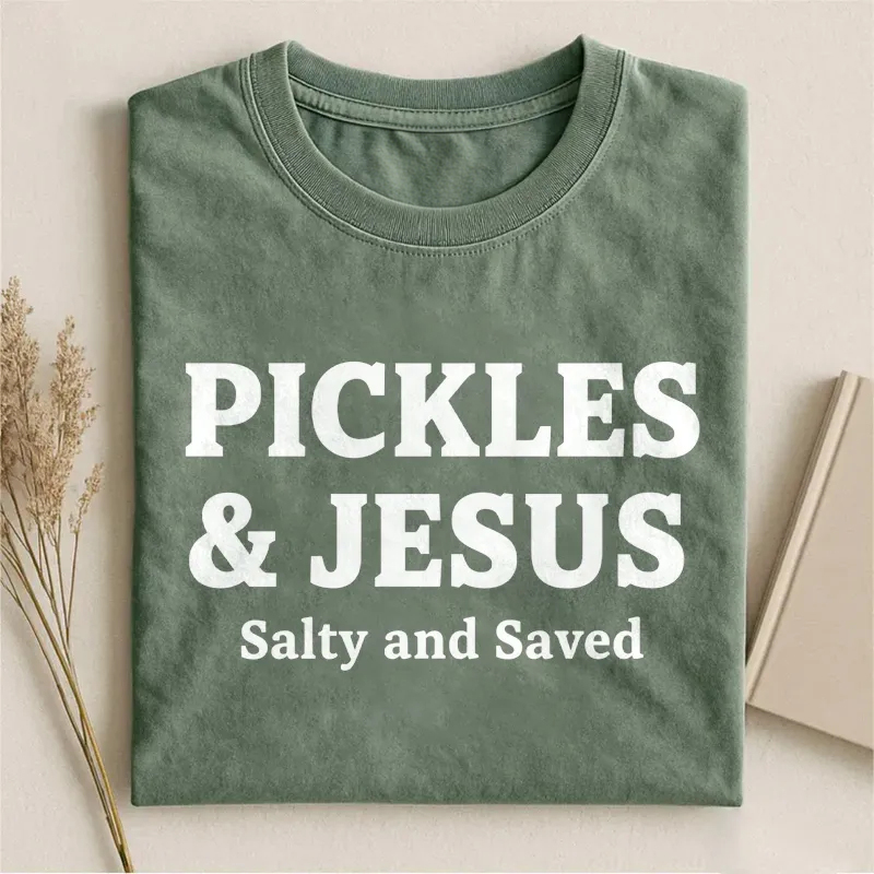 Pickles and Jesus T-shirt