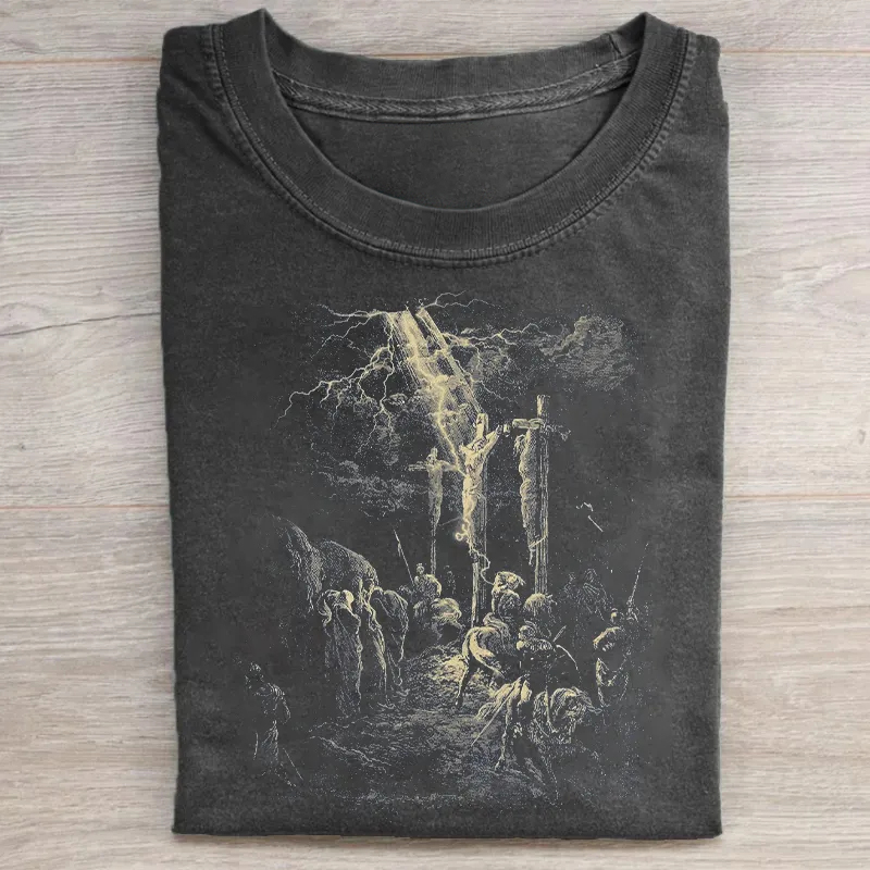 Jesus Crucifixion Scene T-shirt