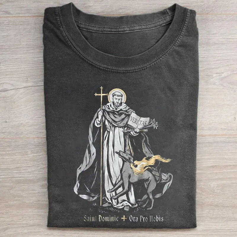Saint Dominic Ora Pro Nobis T-shirt