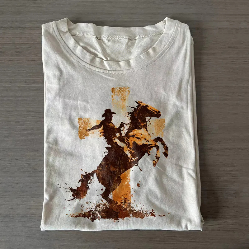 Western Christian Cowboy T-shirt