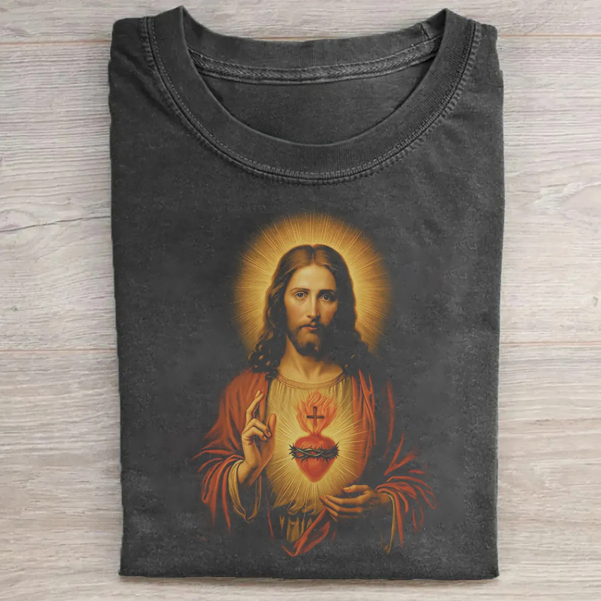 Catholic Sacred Heart Of Jesus T-shirt