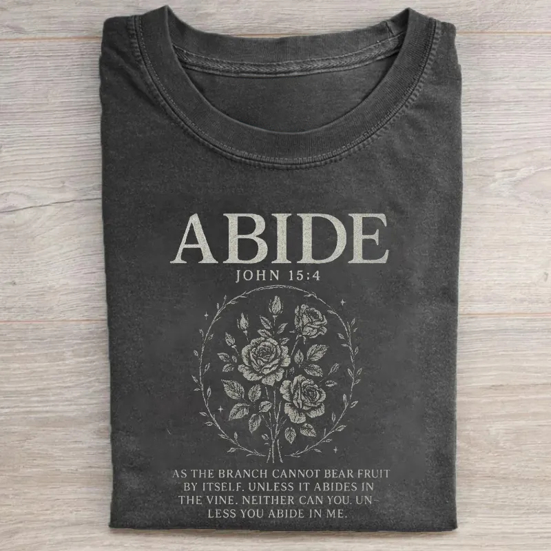 Abide In Me Jesus Is King T-shirt