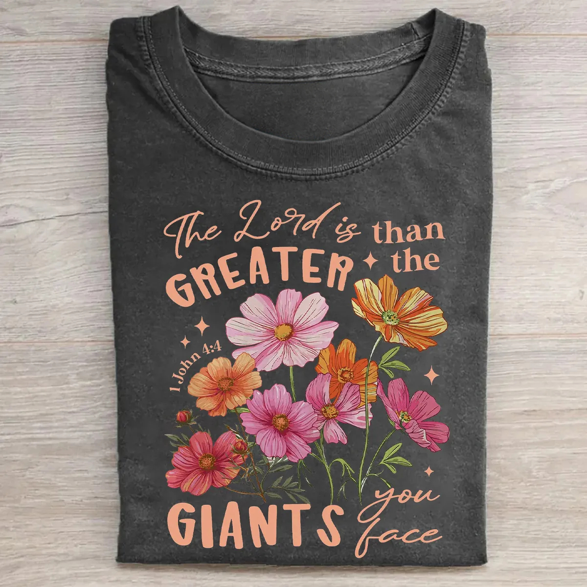 The Lord Is Greater Giants T-shirt
