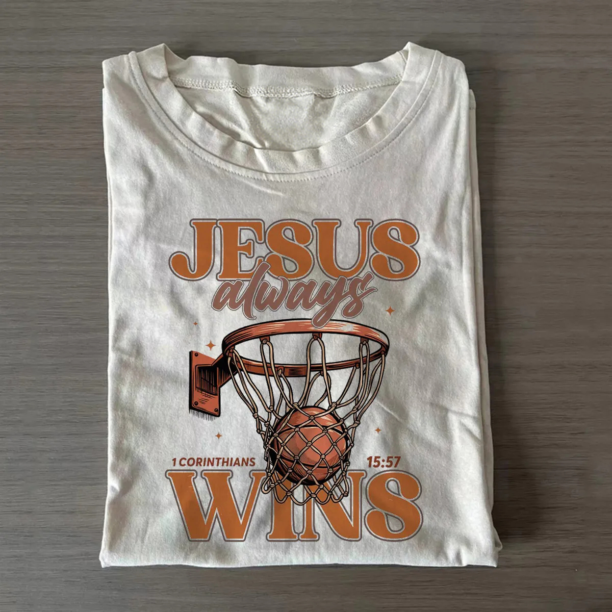 Jesus Always Wins T-shirt