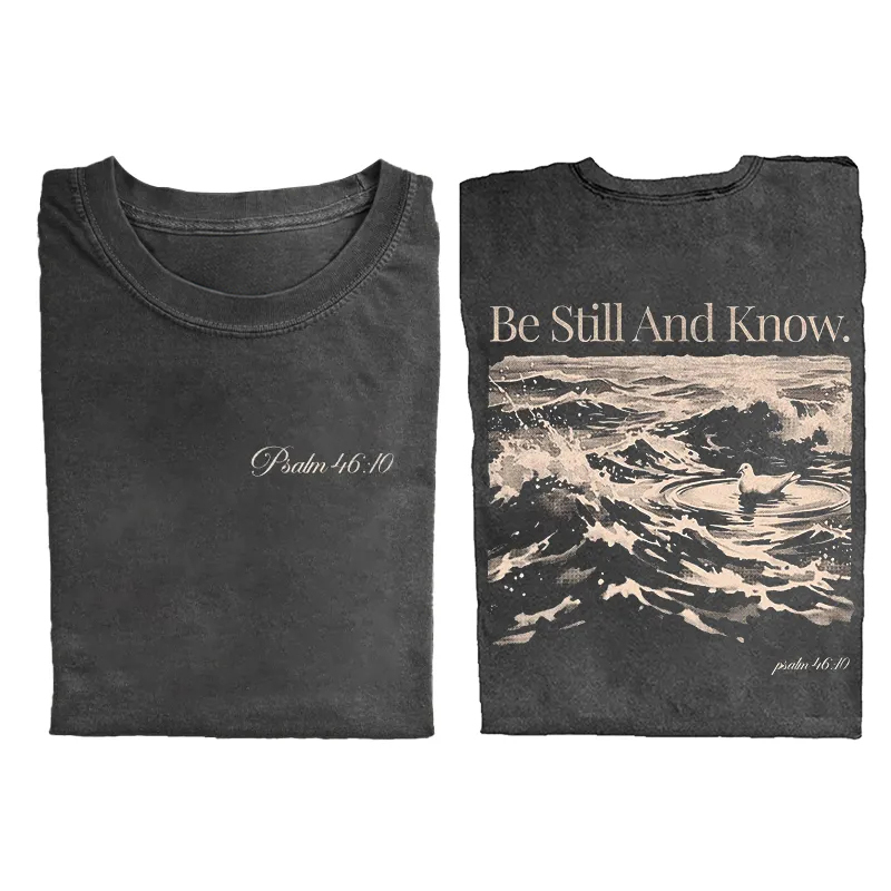 Be Still & Know Ocean T-shirt