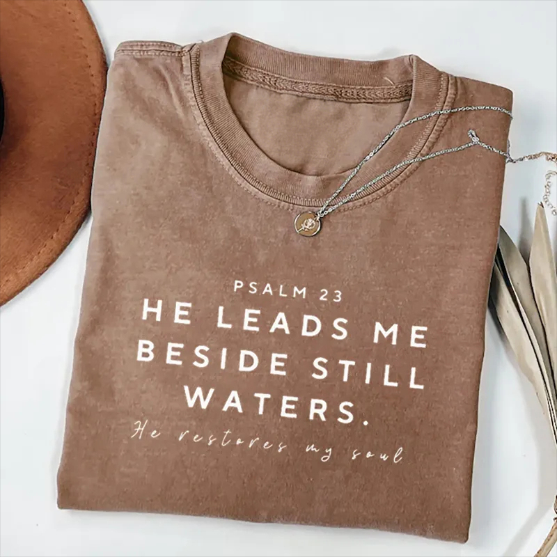 Bible verse Comfort Colors T-shirt