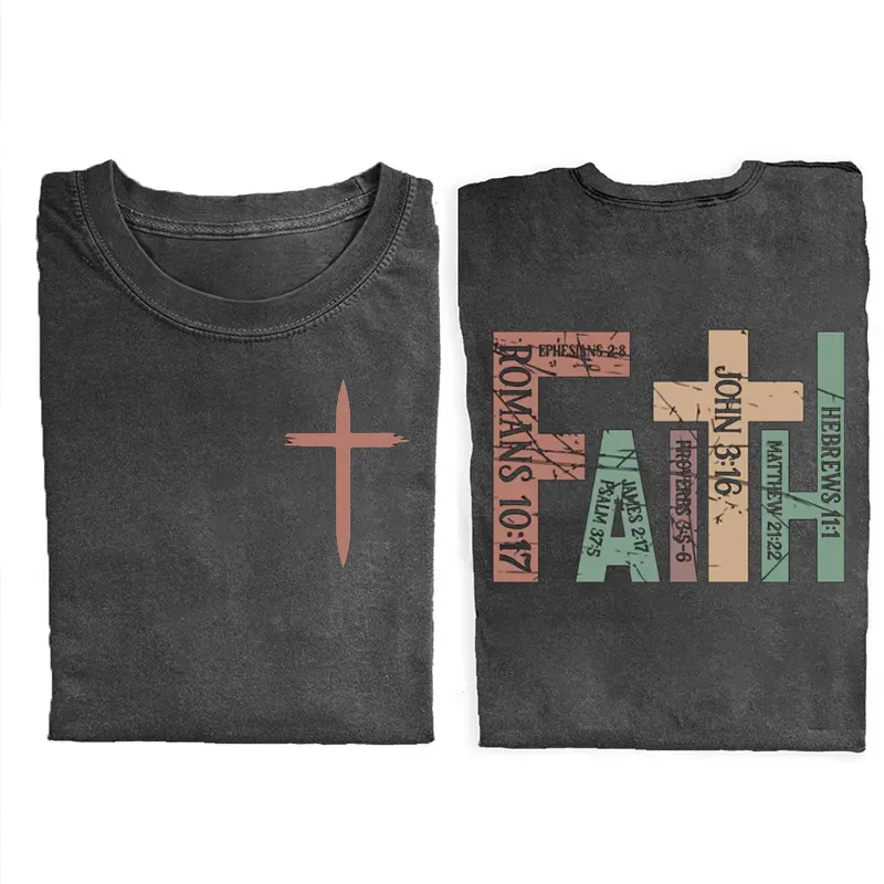 Comfort Colors Retro Faith T-shirt